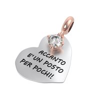 Charm Rerum Donna AMORE in Argento Cristallo 25137 - 25137
